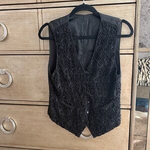 Kenar Studio  beaded Vest, S